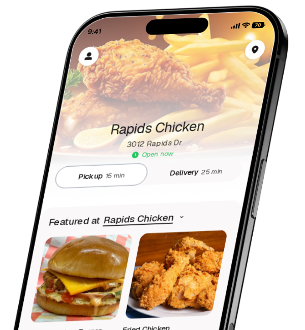 Rapids Chicken app preview