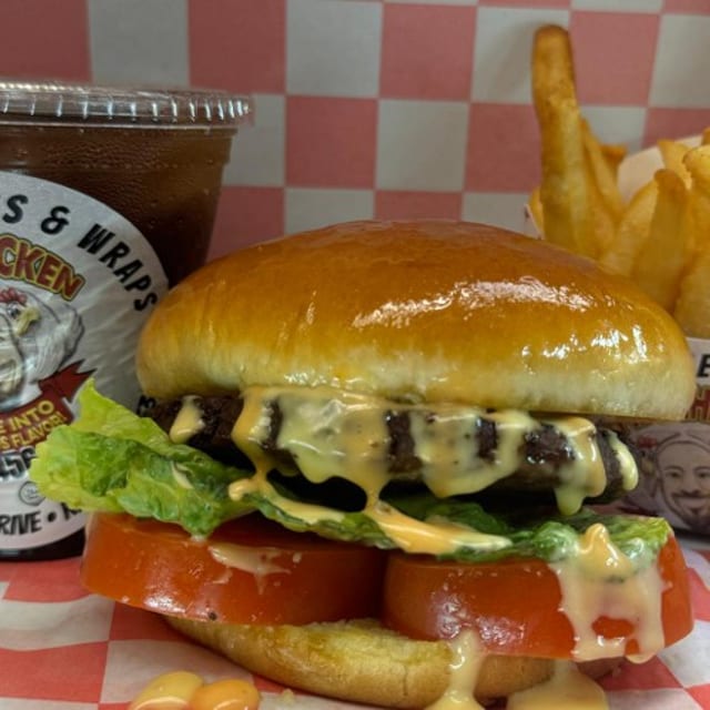 Hamburger Meal.