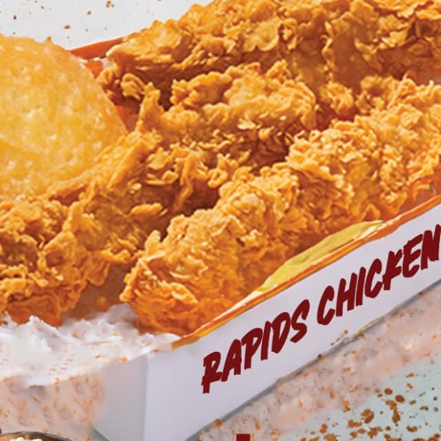 3 Pc. Rapids Classic Tenders, Fries and Biscuit.