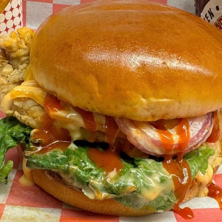 Delicious Spicy Chicken Sandwich